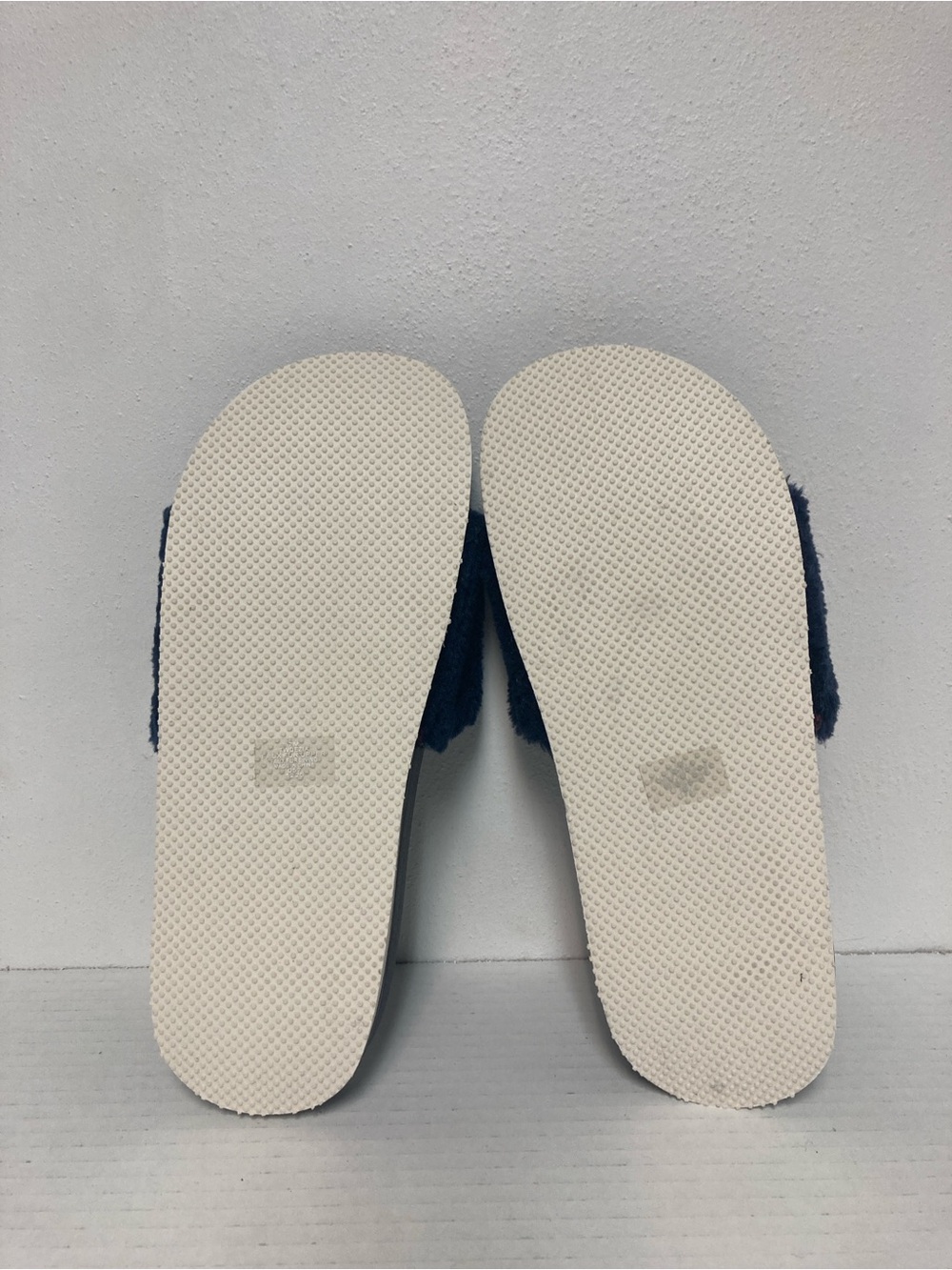 Tommy Hilfiger Dezia Logo Faux Fur Slides Navy Blue7M - Picture 9 of 16